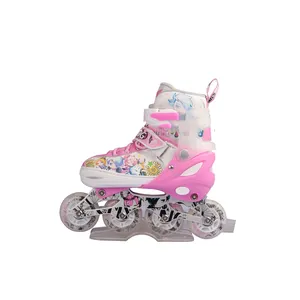 Land роликовых коньках обувь 4 колеса для роликовых коньков Регулируемый для роликовых коньков