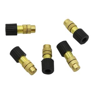 หัวฉีดพ่นหมอกปรับระดับได้ ขนาด 6 มม. ทำจากทองเหลือง สำหรับรดน้ำสวน ฉีดพ่นละอองน้ำ ระบายความร้อน - Product Image 4