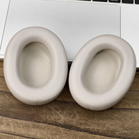Coussinets d'oreille de remplacement pour écouteurs JBL TOUR ONE M3, avec matériau doux et respirant, cuir protéiné de qualité supérieure