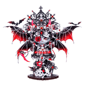 Hot Selling <strong>3D</strong> Metal <strong>Puzzles</strong> Enchanting Queen Cartoon Cat Handicrafts DIY Stress Relief Toys for Home Decor - Product Image 1