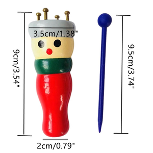 Herramienta de Tejer Francesa, Muñeca de Madera para Tejer, Máquina para Hacer Pulseras, Juego de Juguetes de Tejer DIY para Niños y Adultos - Product Image 2