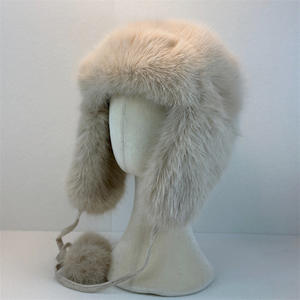 <span class=keywords><strong>Chapeau</strong></span> chaud et épais pour femme avec oreilles couvrantes, automne-hiver, fausse fourrure de vison, bonnet en polaire pour le ski, le vélo et le port quotidien par temps froid - Product Image 5