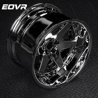 Rines/Ruedas Deportivas EVOR Forjadas de Aluminio Cromado Pulido Personalizadas de 17-22 Pulgadas 5x114.3/5x130/5x120 para Mercedes Urus C8 GTR