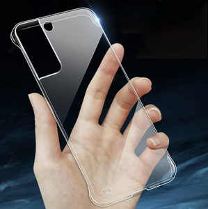 Pour Samsung <span class=keywords><strong>S22</strong></span> <span class=keywords><strong>Ultra</strong></span> Couverture Sans Cadre Clair Sans Bordure <span class=keywords><strong>Coque</strong></span> De Protection <span class=keywords><strong>Transparente</strong></span> pour Samsung S25 <span class=keywords><strong>Ultra</strong></span> S24 Cas Sans Cadre - Product Image 1