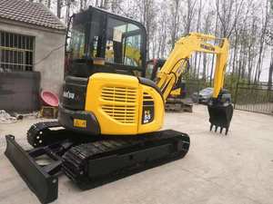 Pelle d'occasion Mini Komatsu PC56 PC55 Haute qualité du Japon 5,6 tonnes Petite pelle d'occasion durable komatsu PC56 - Product Image 6