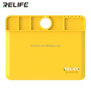 Coussinet d'isolation de base de <span class=keywords><strong>microscope</strong></span> haute température RL-004M-B11 RELIFE pour plate-forme de réparation de téléphone Coussinet en silicone pour le soudage - Product Image 2