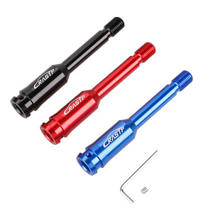 CRASTP Gear <b>Shift</b> Lever Extender M14X1.5 Aluminum Alloy Red 5.3 Inch Adjustable Car Modification Accessory - Product Image 2