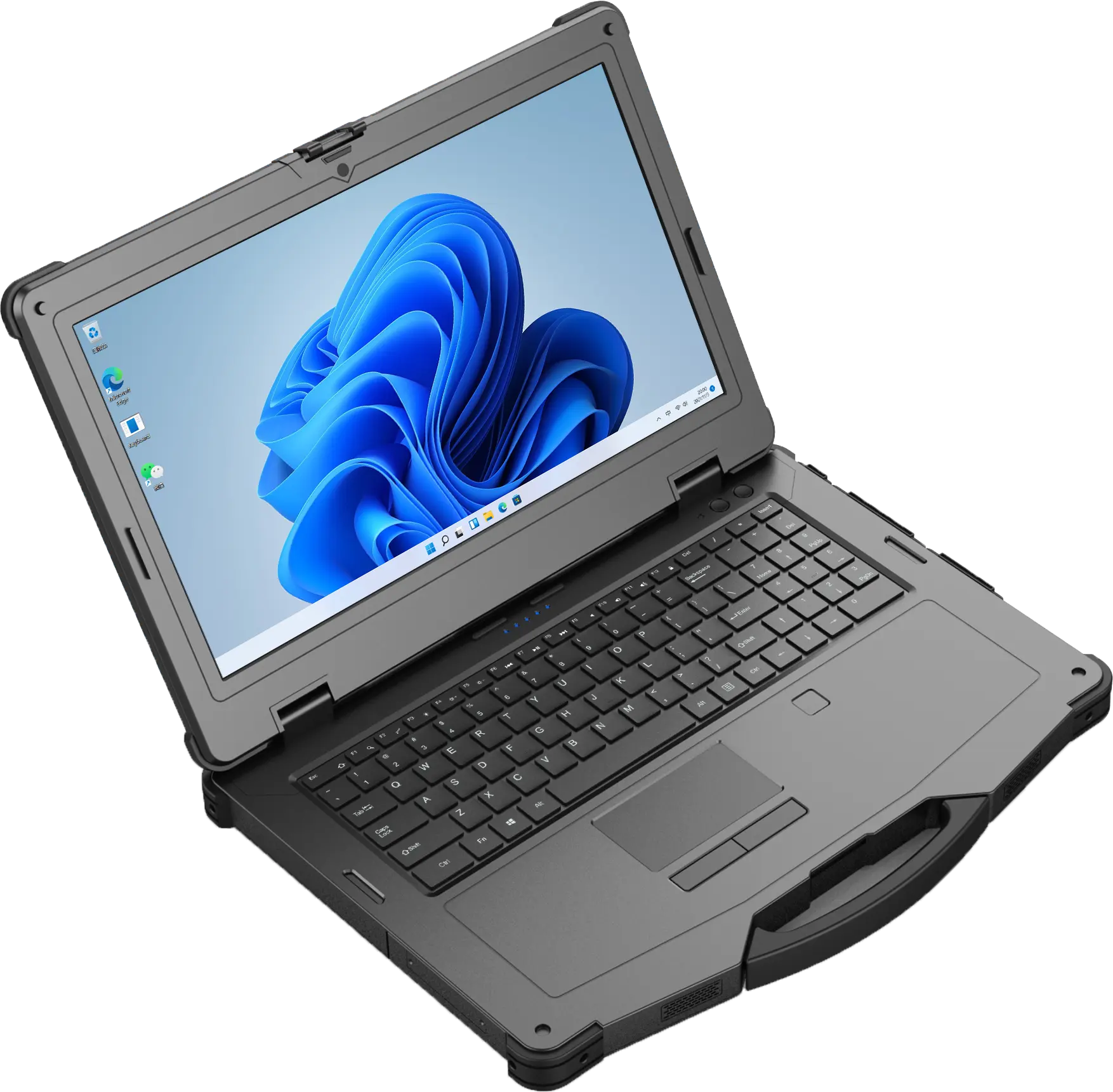 Laptop industrial robusto de 15,6" para computadores celulares comerciais, notebook robusto com logotipo personalizado, laptop robusto para uso industrial