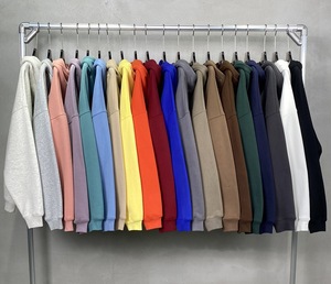 Unisex Tùy Chỉnh Thời Trang Đường Phố Phun In Nổi Hoodies Nặng Quá Khổ Yếu Tố Cần Yếu Tố Với Thêu Kỹ Thuật Cho Nam Giới Phụ Nữ - Product Image 2