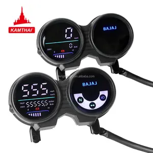 Kamthai אופנוע אוניברסלי אופנוע דיגיטלי boxer עבור bajaj speedometer דיגיטלי עבור אופנוע