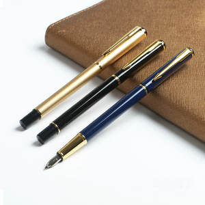 Vente chaude Enseignant Étudiant Directeur D'affaires Cadeaux De Noël Logo Graver Signature Roller Ball Stylo Plume Ensemble Avec Boîte D'emballage - Product Image 3