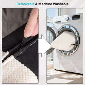 Vacuum verpakte gestoffeerde hoofdborden van fluweel, groothandel, gecomprimeerde gestoffeerde hoofdborden voor bedden - Product Image 6