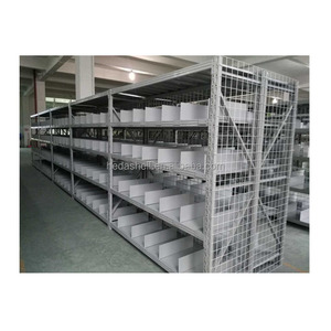 Factory 4-Layer Boltless Adjustable Rack 500kg Corrosion Protected Garage Warehouse Heavy Duty Racks &amp; <strong>Industrial</strong> <strong>Shelving</strong> <strong>Units</strong> - Product Image 6