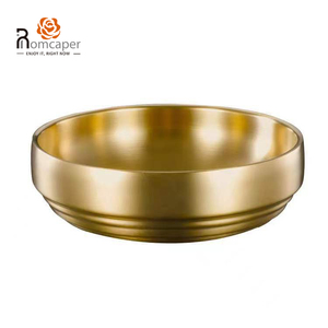 Rcp tự chọn chafing món ăn thực phẩm ấm hơn phục vụ thiết lập trạm phục vụ thiết bị sang trọng Vàng Tự chọn thực phẩm phục vụ thìa đặt phần còn lại - Product Image 3