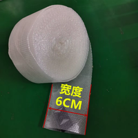 Sacs en polyéthylène à bulles transparents thermoscellables personnalisés durables sur rouleau pour l'emballage et l'expédition d'objets fragiles