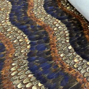 <span class=keywords><strong>Papier</strong></span> <span class=keywords><strong>peint</strong></span> Zhenling haut <span class=keywords><strong>de</strong></span> gamme luxueux <span class=keywords><strong>de</strong></span> couleur vert et gris en véritable <span class=keywords><strong>plume</strong></span> <span class=keywords><strong>de</strong></span> <span class=keywords><strong>paon</strong></span> naturelle pour la décoration murale intérieure - Product Image 1