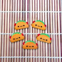 Figurines en résine de tacos miniatures, décorations alimentaires pour maison de poupée, ornements artisanaux DIY, breloques pour slime