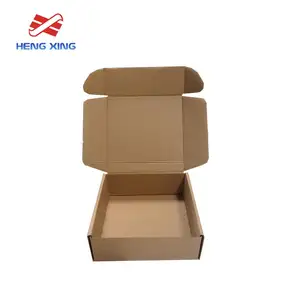 HENGXING Corrugated box carton small 6x4x3 shipping boxes for hair