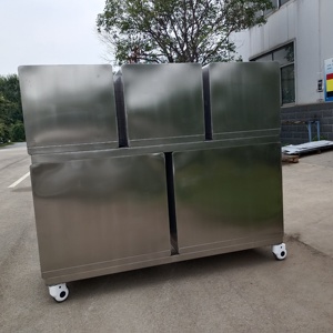 EURVET Attrezzatura Veterinaria Gabbia ICU per Cani e Gatti in Acciaio Inox 304 con Luce Calda, Porta per Ossigeno, Termostato e Spegnimento Automatico per Sovratemperatura - Product Image 3