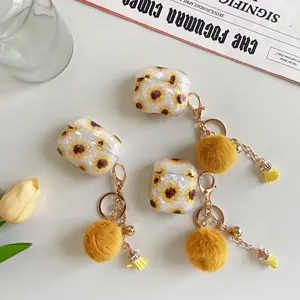 Hộp Đựng Tai Nghe Không Dây Sunflower Soft Tpu Có Sạc Rảnh Tay Vỏ Cứng Tai Nghe Pro Hộp Bảo Vệ Kèm Quả Bóng Tóc - Product Image 1