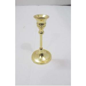 Bougeoir en aluminium finition or, porte-bougie pour la maison, décoration d'hôtel et de mariage - Product Image 4