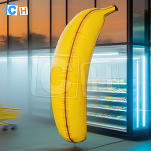 Fruta gigante inflable modelo de fruta decoración plátano inflable para tiendas de fruta y supermercado - Product Image 2