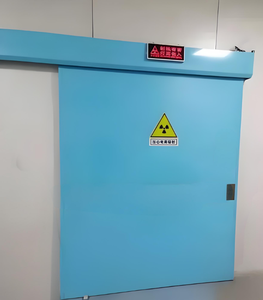 Puerta de acero de proveedor de China para puerta de sala limpia médica de hospital con cerradura de pie europea para médico en China - Product Image 1