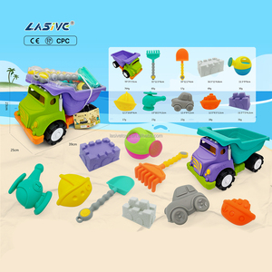 Giocattoli da Spiaggia LASIVE TOYS <span class=keywords><strong>di</strong></span> Alta Qualità con Bordi Lisci, Senza BPA, Set Multi-Pezzo per Bambini per Costruire Castelli <span class=keywords><strong>di</strong></span> <span class=keywords><strong>Sabbia</strong></span> - Product Image 1