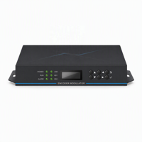 Mini Codificador Modulador RF Digital de Doble Canal HD para DTMB ATSC ISDB-T DVB-C DVB-T2 CATV