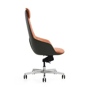 Mobili per ufficio moderni sedia da ufficio Manager in pelle PU con schienale alto con poggiatesta cadeira escritorio