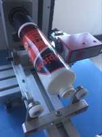 Tasses multicolores semi-automatiques et bouteilles en verre Machine de sérigraphie rotative à grande vitesse 1100 PC/H nouveau