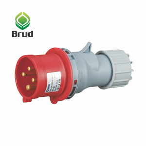 Prise industrielle de haute qualité 32A 400V IP44 en nylon CE pour systèmes électriques - Product Image 1