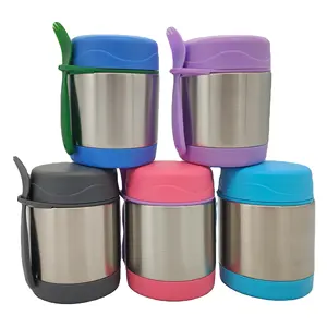 300ml Christmas Thermos Food Jar Aço Inoxidável Custom Lunch Box Food Warmer Container Para Crianças