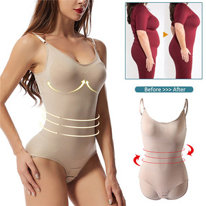 <b>Seamless</b> Shapewear Bodysuit for Women Tummy Control Butt Lifter Body Shaper Invisible Under Dress Slimming Strap <b>Thong</b> Underwear - Product Image 5