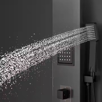 Panneau de douche moderne ES015-2 à vendre Colonne classique Tenture murale pour salle de bain comprenant des toilettes