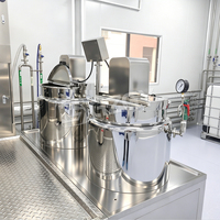 Machine mélangeuse-homogénéisatrice sous vide pour mayonnaise, ketchup tomate et pâte de piment, moteur inclus, capacité 5-5000L, de l'usine Guanyu