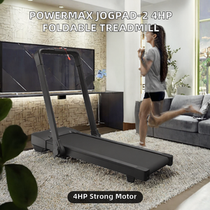 Foldable Motorized Desk Treadmill 4HP Electric <b>Walking</b> <b>Pad</b> 2-Level Manual Incline LCD Screen Home Use - Product Image 2