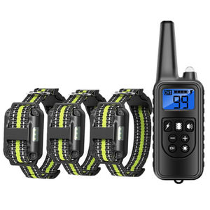 Wasserdichtes wiederauf lad bares elektrisches Bark Control Pet Dog Trainings halsband Stop Dog vom Bellen mit Fernbedienung - Product Image 6