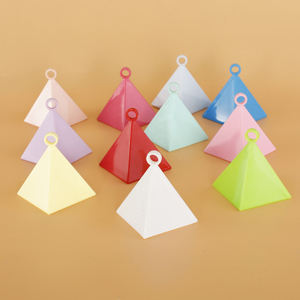 Bloc de roulement de poids de ballon flottant Pendentif de ballon à hélium Contrepoids à base fixe Bloc de poids <span class=keywords><strong>anti</strong></span>-flottant - Product Image 1