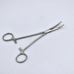 Pinzas Arteriales Spencer Wells de Alta Calidad, Certificadas por la CE, 18 cm, Curvas, de Acero Inoxidable, Pinzas Quirúrgicas Hemostáticas - Product Image 1