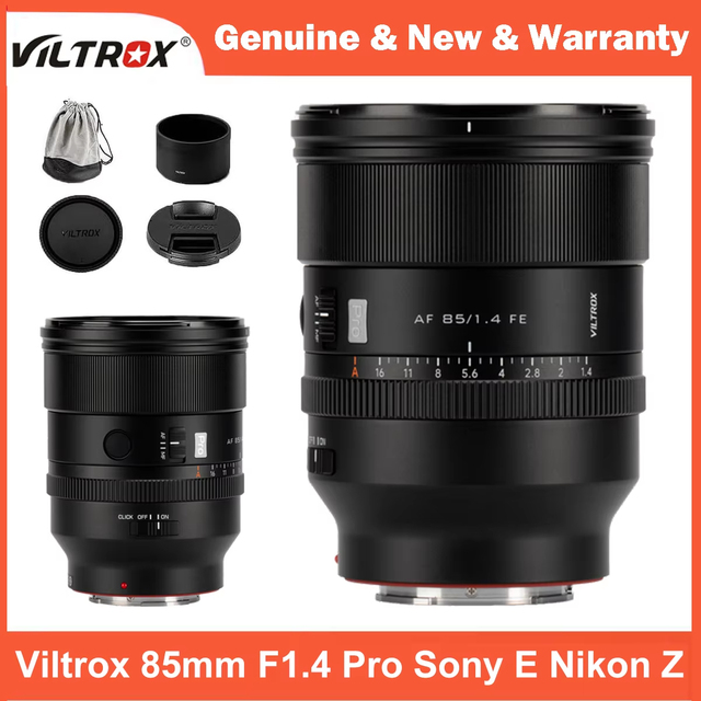 Viltrox 85mm F/1.4 Pro Full Frame Lens 11-Blade Aperture VCM AF for Nikon Z