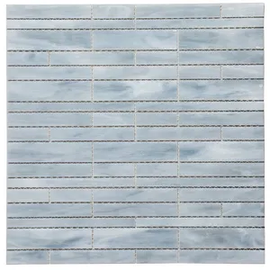 Phòng tắm nhà bếp Peel và Stick tường gạch backsplash nhà bếp phòng tắm trang trí sang trọng Gạch Mosaic