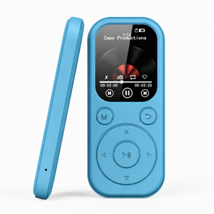 Lecteur MP3 classique en gros avec bouton rotatif, écran LCD et haut-parleur intégré pour le sport et les études, récepteur audio BT sans fil - Product Image 1