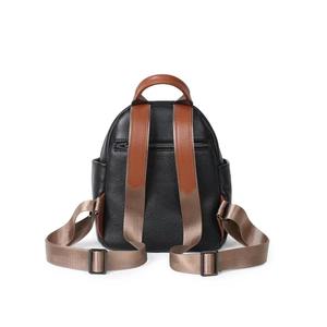 Mochilas de Moda de Cuero Andong para Mujer, Cuero Vacuno Genuino, Patrón Cuadrado, Bolso de Hombro Pequeño, Mochila de Viaje Clásica 8369-2 - Product Image 2