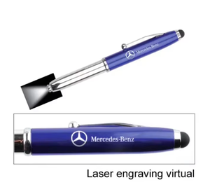 Promoción Novedad Regalo Universal Stylus Pen Multifuncional LED Licht Balpen Geld Detector Laserpointer Stylus Pen - Product Image 5