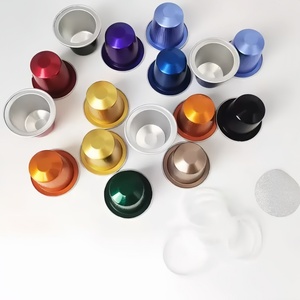 Prix d'usine de gros de papier d'aluminium de couleur personnalisée Mini K-Cup <span class=keywords><strong>Capsules</strong></span> de café vides compatibles avec les <span class=keywords><strong>capsules</strong></span> de café en aluminium - Product Image 4