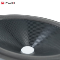 Accessoires pour haut-parleurs coniques HY AUDIO, hauteur effective 39 mm, pièces de rechange pour mini-haut-parleurs, cône en plastique injecté