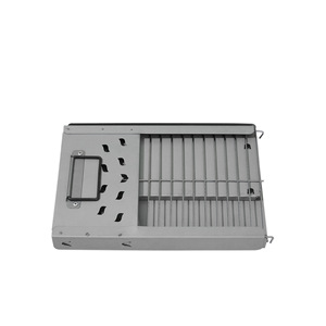 Parrilla Portátil de Carbón de Acero Galvanizado, Mini Estufa de Barbacoa para Exteriores con Diseño Desmontable para Camping y Uso Doméstico - Product Image 1