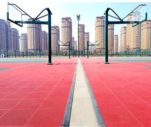 High-Performance Outdoor Sport Floor for Public Facilities for Basketball Tennis & Volleyball Courts