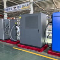 Hipech Nouveau Cabinet de Recharge pour Véhicules Électriques 360-480KW Système de Recharge Rapide DC Multi-Modules Refroidissement Liquide Distribution d'Énergie Intelligente IP54